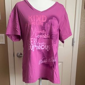 Pink Winnie the Pooh t-shirt